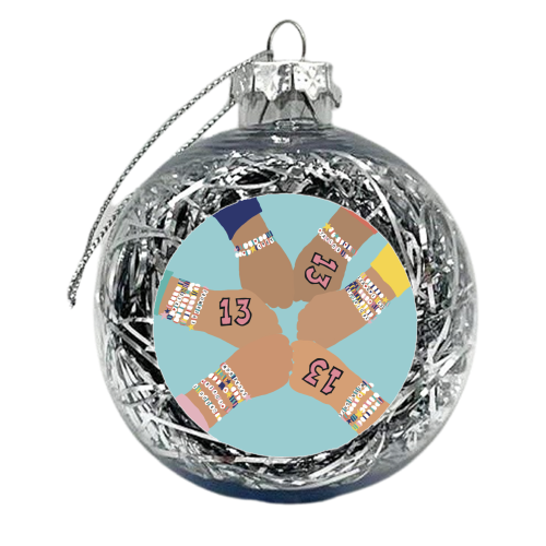 Taylor's Friendship Circle - xmas bauble by Giddy Kipper