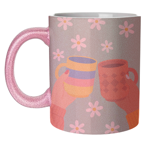 Tea Besties - unique mug by Eloise