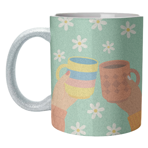 Tea Besties - unique mug by Eloise
