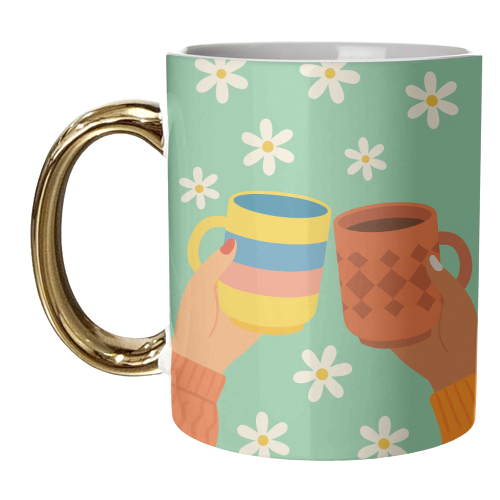 Tea Besties - unique mug by Eloise
