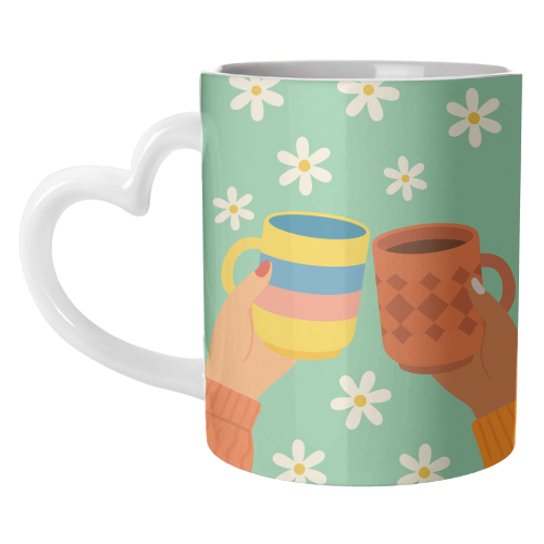 Tea Besties - unique mug by Eloise