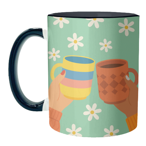 Tea Besties - unique mug by Eloise