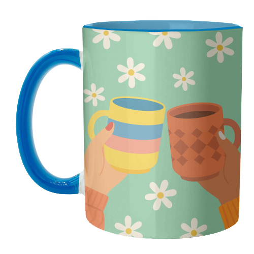 Tea Besties - unique mug by Eloise