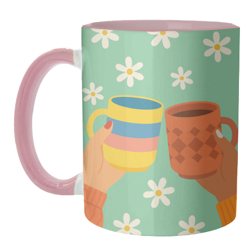 Tea Besties - unique mug by Eloise