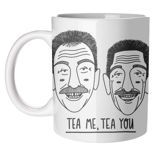 Tea Me, Tea You - unique mug by Katie Ruby Miller