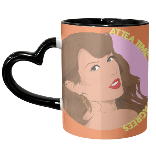 Tea Time - unique mug by Pink and Pip