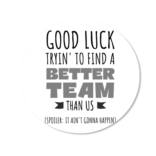 Team-Building, Boss or Coworker Gift - Magnet by timsal shol