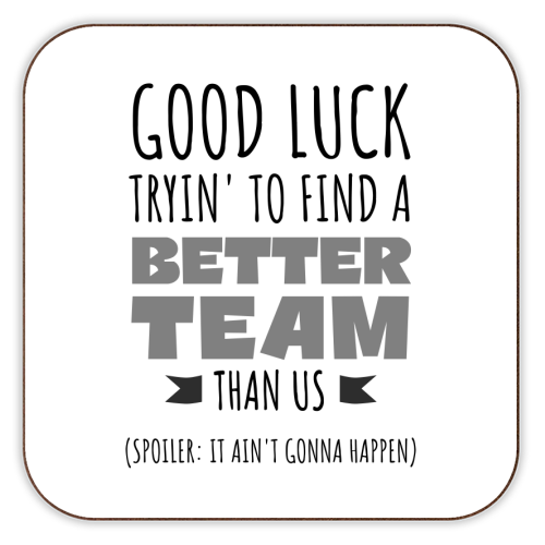 Team-Building, Boss or Coworker Gift - personalised beer coaster by timsal shol