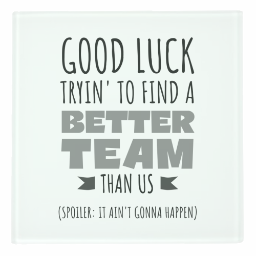 Team-Building, Boss or Coworker Gift - personalised beer coaster by timsal shol