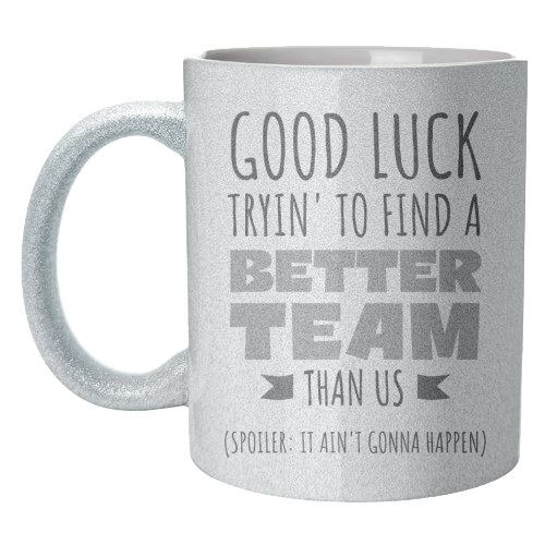 Team-Building, Boss or Coworker Gift - unique mug by timsal shol