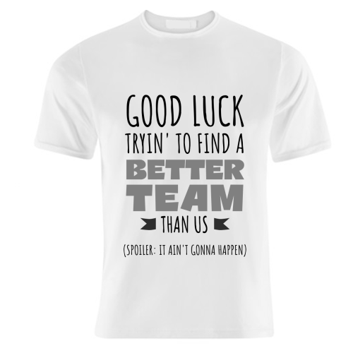 Team-Building, Boss or Coworker Gift - unique t shirt by timsal shol