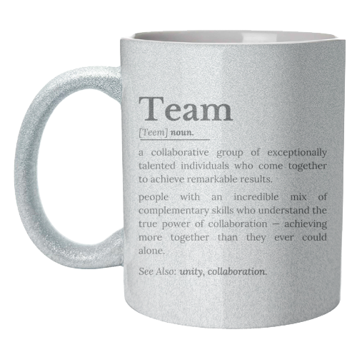 Team Definition – The Power of Collaboration and Unity - unique mug by timsal shol