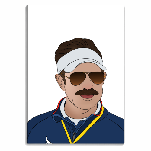Ted lasso Football Coach - personalised A4, A5, A6 notebook by Lisa Wardle