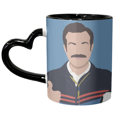 Ted Lasso - unique mug by Cheryl Boland