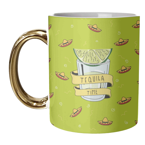 Tequila Time - unique mug by Laura Lonsdale