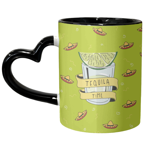 Tequila Time - unique mug by Laura Lonsdale