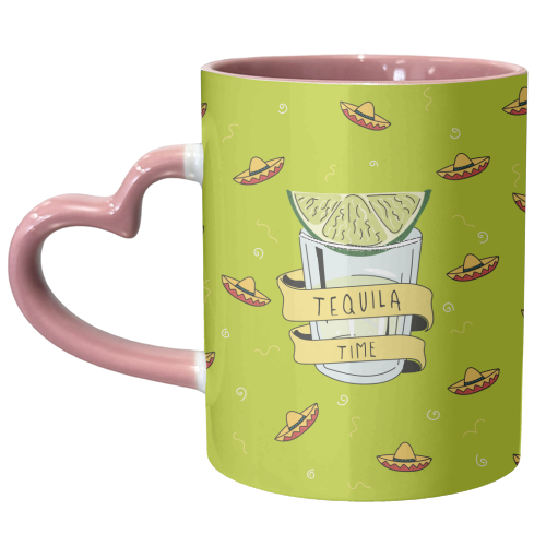 Tequila Time - unique mug by Laura Lonsdale
