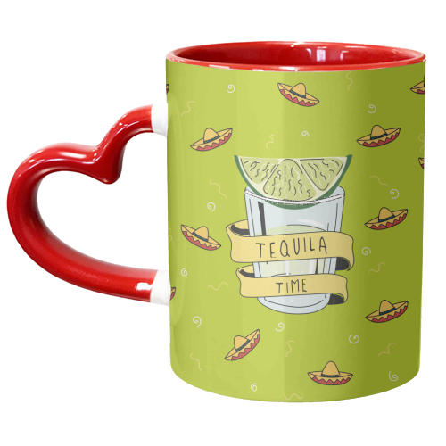 Tequila Time - unique mug by Laura Lonsdale