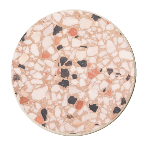 Terrazzo Glam #2 #decor #art - personalised beer coaster by Anita Bella Jantz