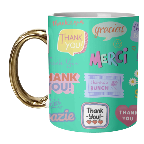 THANK YOU! - unique mug by Lilly Rose