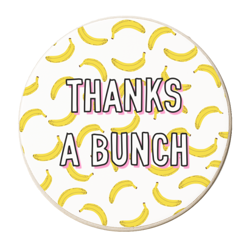 Thanks A Bunch - personalised beer coaster by Adam Regester