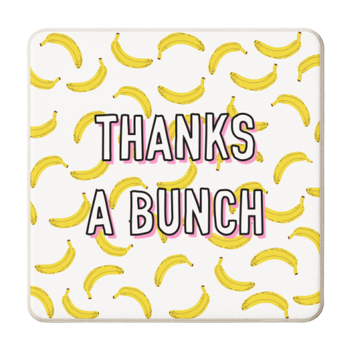Thanks A Bunch - personalised beer coaster by Adam Regester