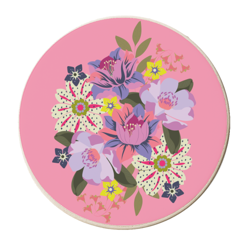 Thanks a Bunch - personalised beer coaster by Luxe and Loco