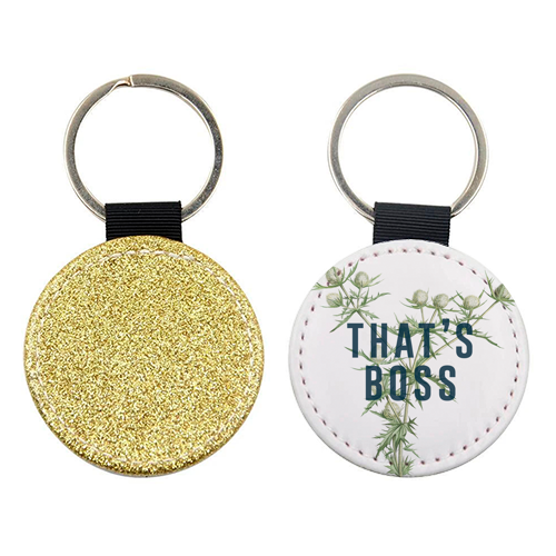 That's Boss - keyring by The 13 Prints