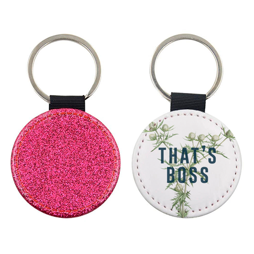 That's Boss - keyring by The 13 Prints
