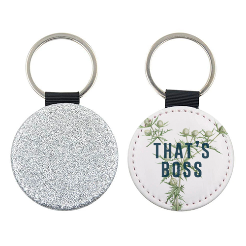 That's Boss - keyring by The 13 Prints