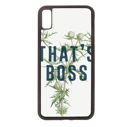 That's Boss - stylish phone case by The 13 Prints