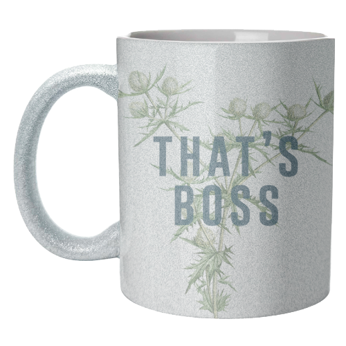 That's Boss - unique mug by The 13 Prints