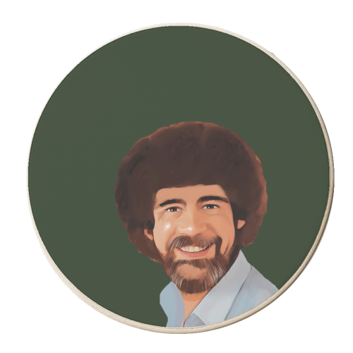 The Artists: Bob - personalised beer coaster by Giddy Kipper