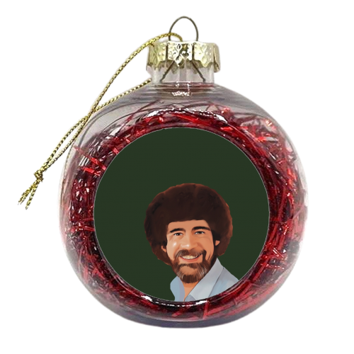 The Artists: Bob - xmas bauble by Giddy Kipper