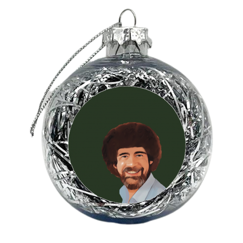 The Artists: Bob - xmas bauble by Giddy Kipper