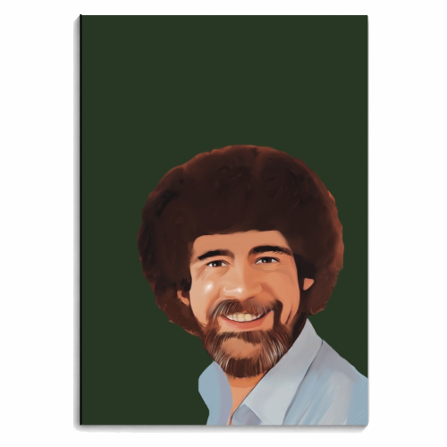 The Artists: Bob - personalised A4, A5, A6 notebook by Giddy Kipper