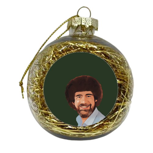 The Artists: Bob - xmas bauble by Giddy Kipper