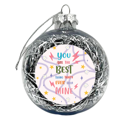 The Best - xmas bauble by Niamh McKeown