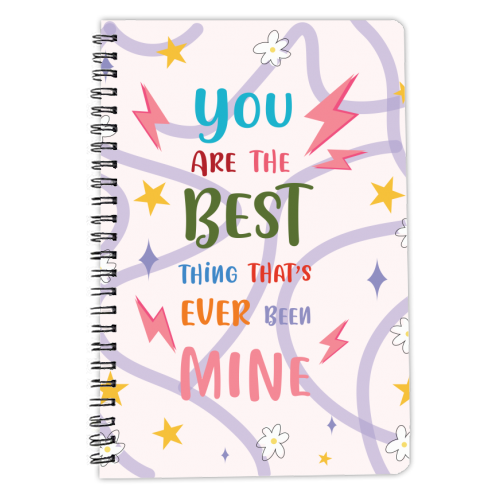 The Best - personalised A4, A5, A6 notebook by Niamh McKeown