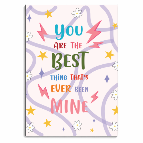 The Best - personalised A4, A5, A6 notebook by Niamh McKeown