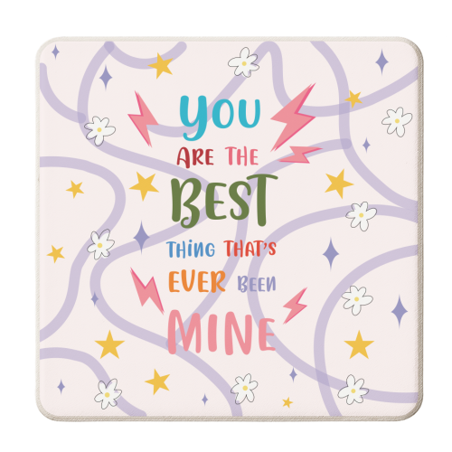 The Best - personalised beer coaster by Niamh McKeown