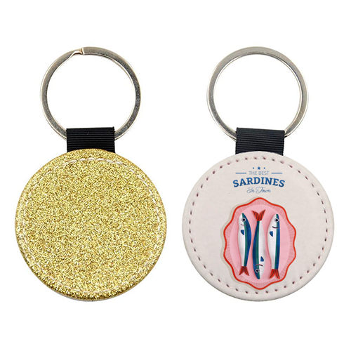 The Best Sardines - keyring by Ania Wieclaw
