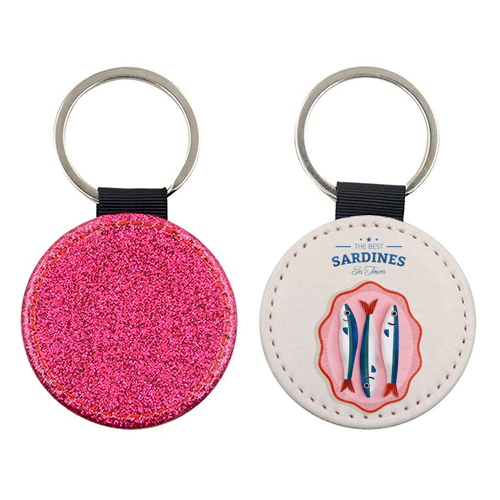 The Best Sardines - keyring by Ania Wieclaw