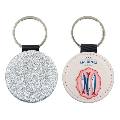 The Best Sardines - keyring by Ania Wieclaw