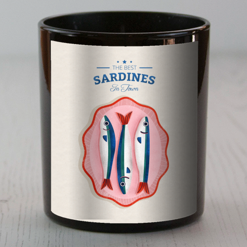 The Best Sardines - scented candle by Ania Wieclaw
