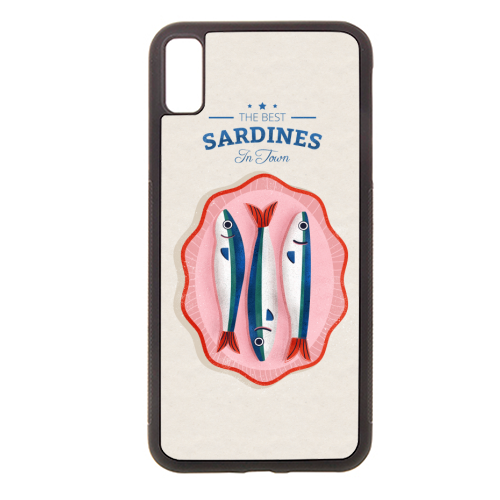 The Best Sardines - stylish phone case by Ania Wieclaw