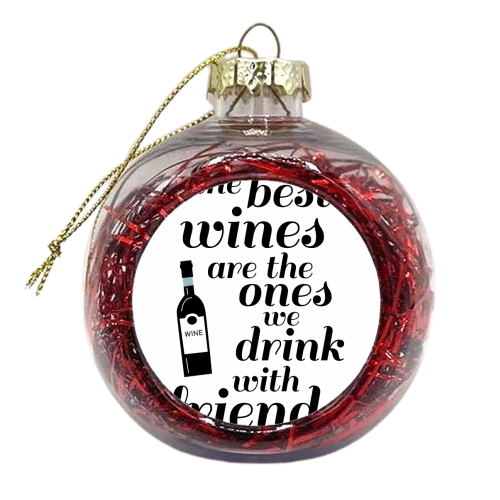 The best wines - xmas bauble by Ohkimiko