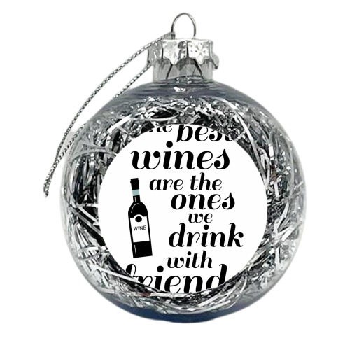 The best wines - xmas bauble by Ohkimiko