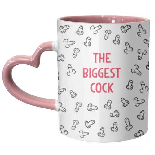 THE BIGGEST COCK - unique mug by The Boy and the Bear