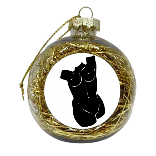 the black body - xmas bauble by Anastasios Konstantinidis